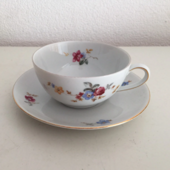 Vintage cup and saucer